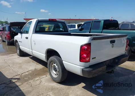 2007 Dodge Ram 1500 St из США, поврежденный, VIN 1D7HA16P17J616035